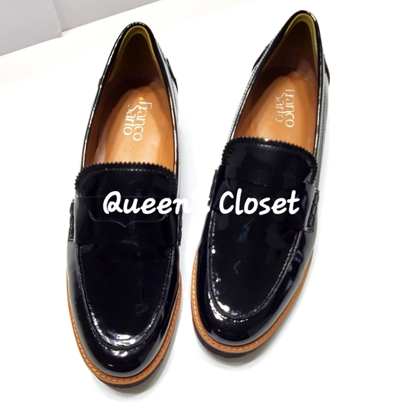 Franco Sarto | Women's Patent Leather Lug Sole Loafers-💥BRAND NEW - Picture 3 of 4